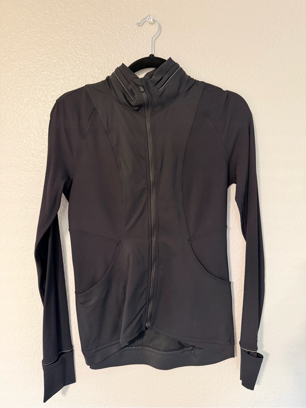 lululemon athletica Black Full-Zip Running Jacket